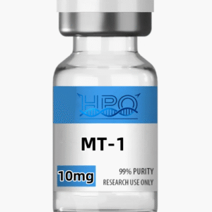 MT1 Melanotan I 10mg research peptide vial for laboratory use
