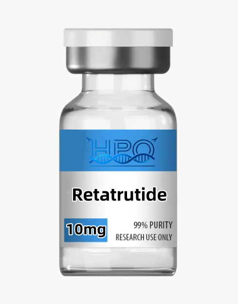 Retatrutide research peptide 10mg vial for laboratory use