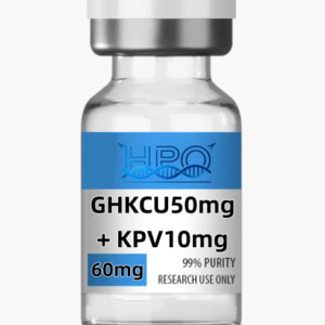 GHK-Cu 50mg and KPV 10mg research blend vial